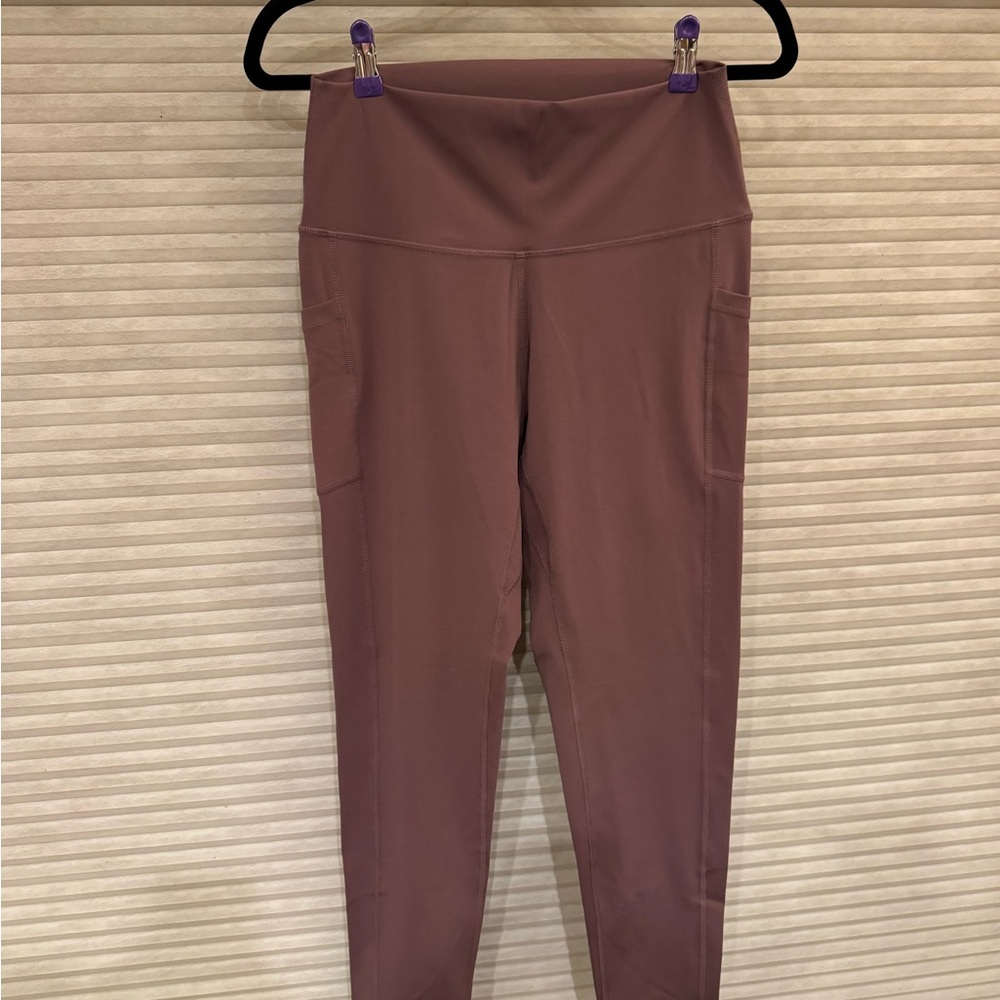 Women’s High Waisted Yoga Pants with Pockets 7/8 Length Leggings